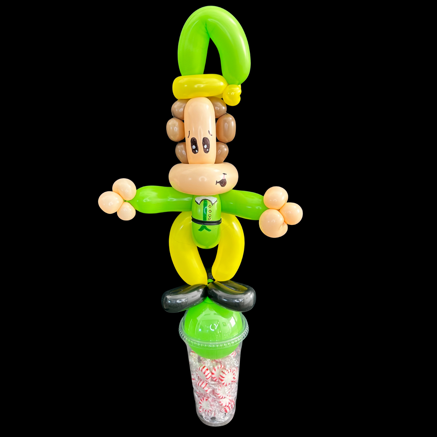 Elf Balloon Candy Cup