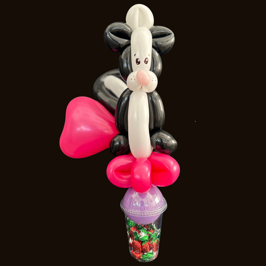 Skunk Balloon Candy Cup