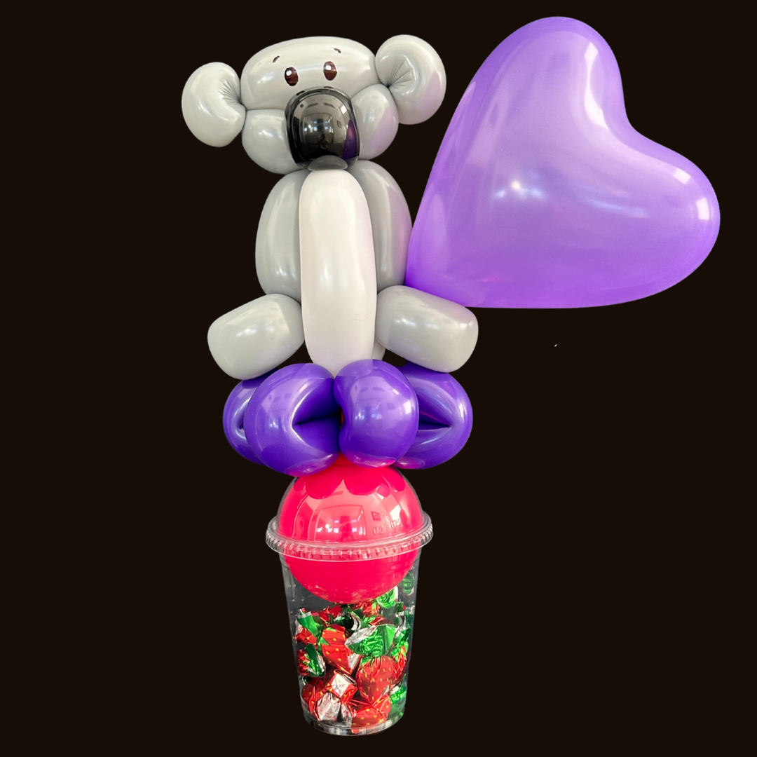 Koala Balloon Candy Cup