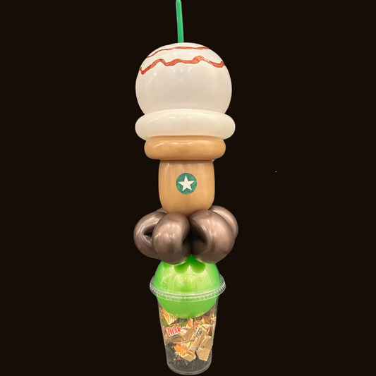 Frappuccino Balloon Candy Cup