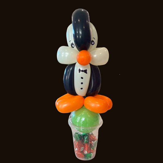 Penguin Balloon Candy Cup