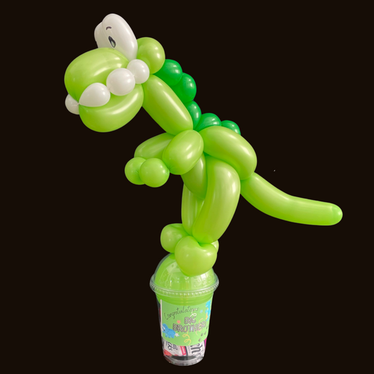 T-Rex Balloon Candy Cup