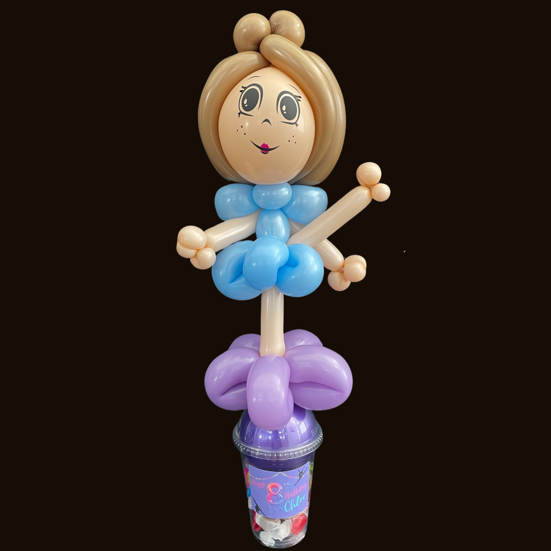 Dancer Balloon Candy Cup