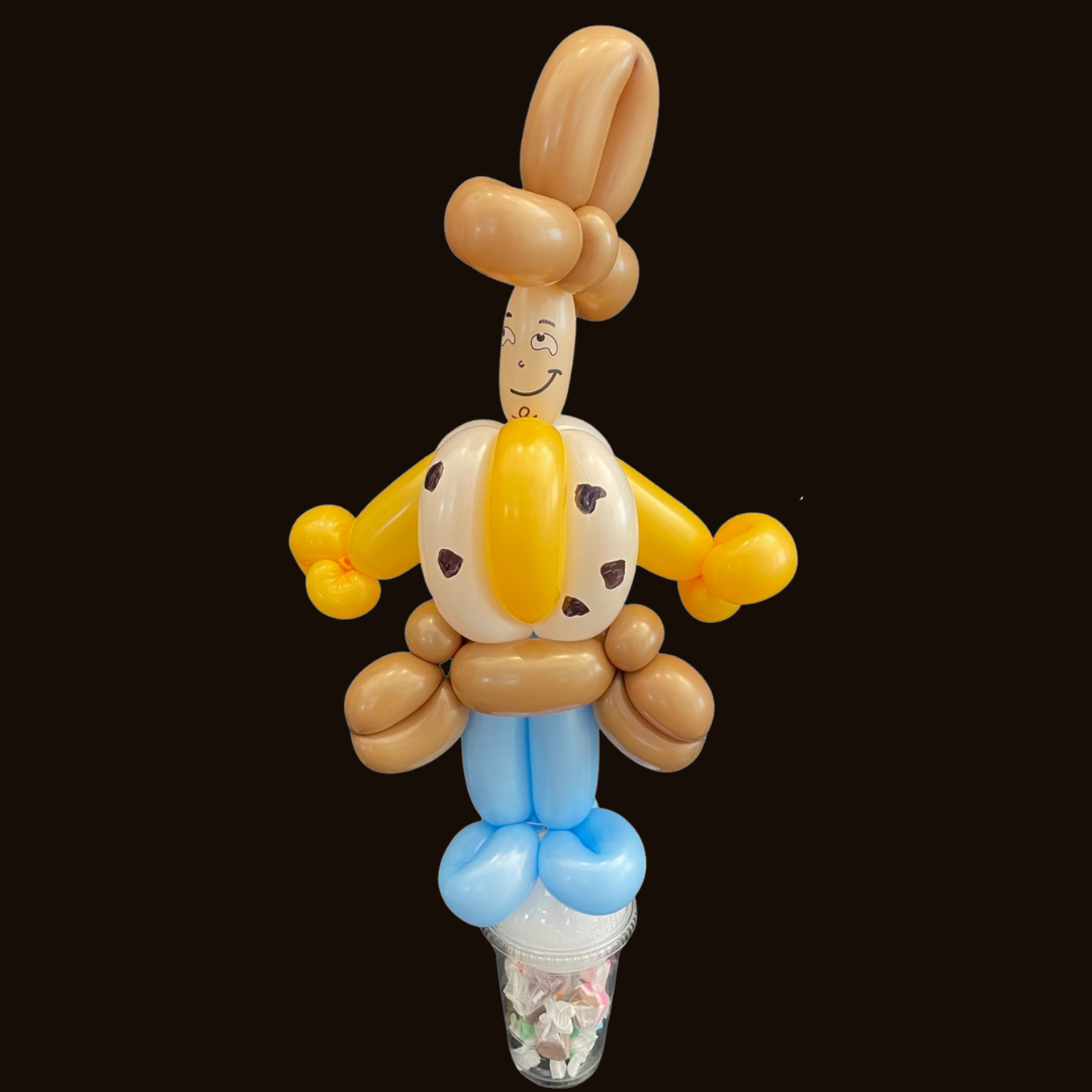 Cowboy Balloon Candy Cup