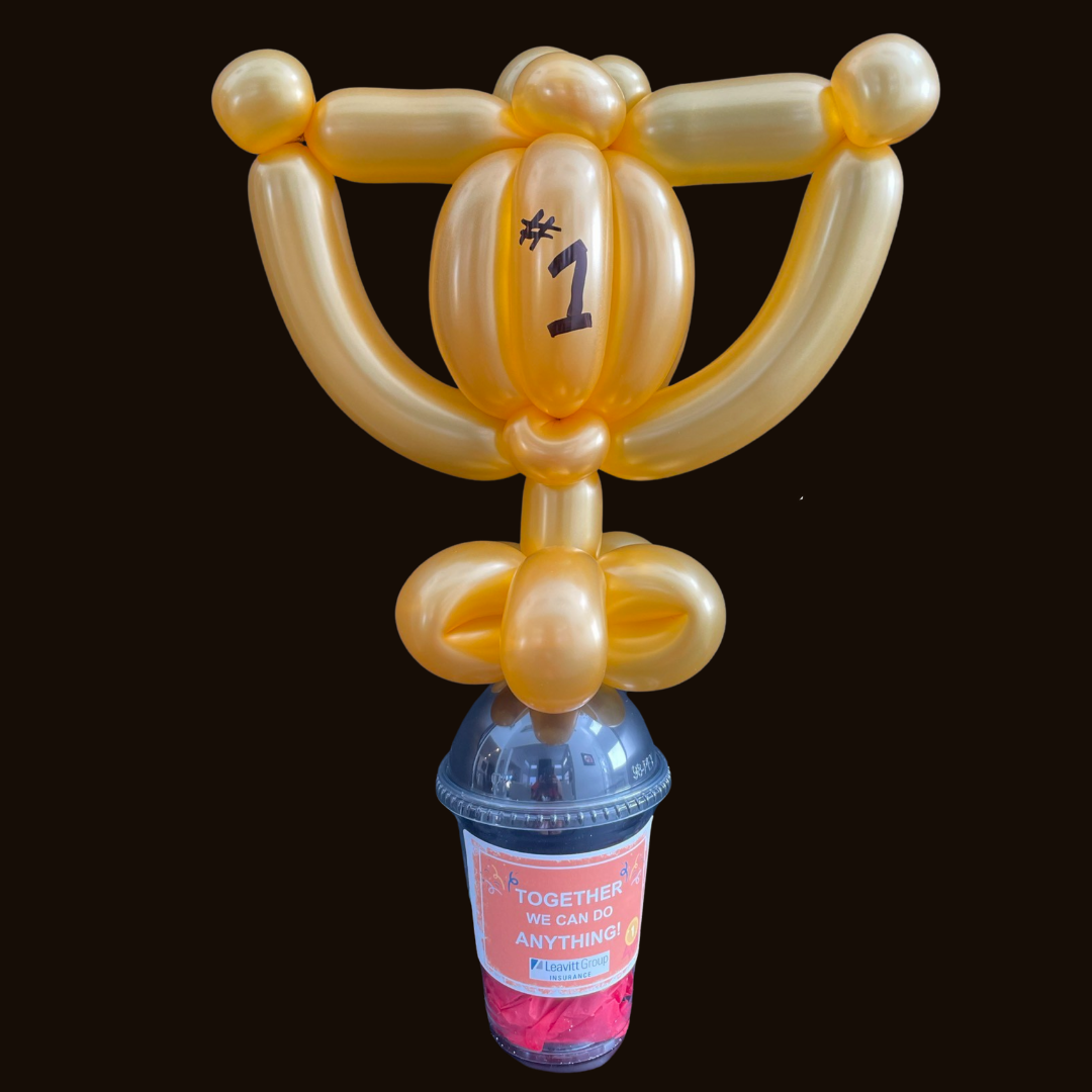 Trophy Balloon Candy Cup