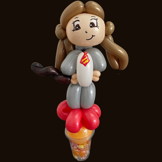 Hermione Inspired Balloon Candy Cup