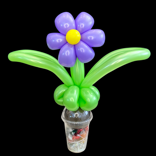 Flower Balloon Candy Cup