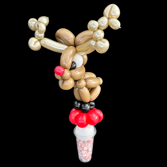 Rudolph Balloon Candy Cup