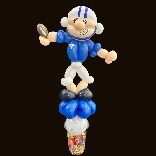 Football Balloon Candy Cup